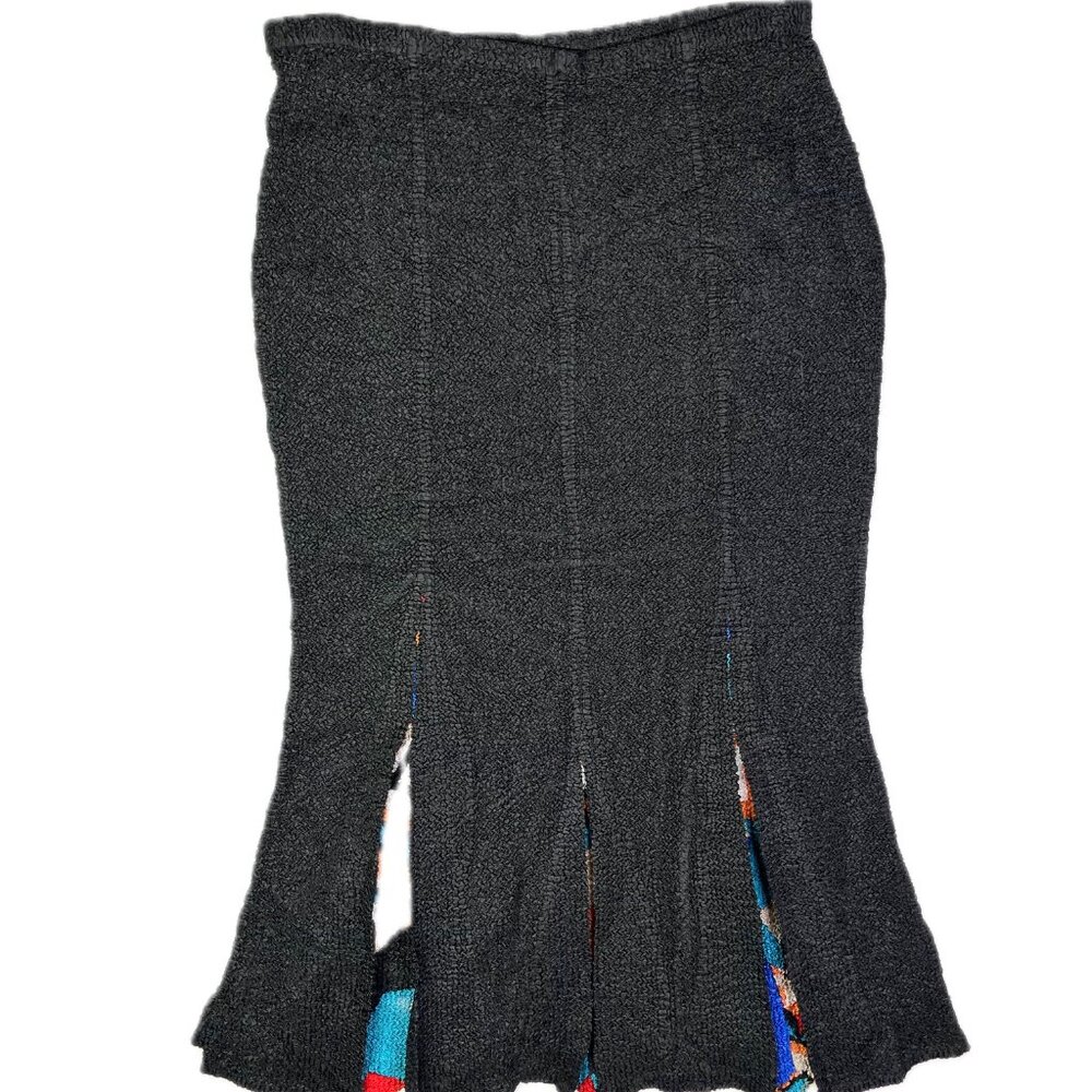 NWT Pleats Collection Size XL Pull-On Stretchy Skirt Pleat Flare Hem